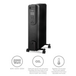 Trebs Digital Oil Filled Heater 2000W