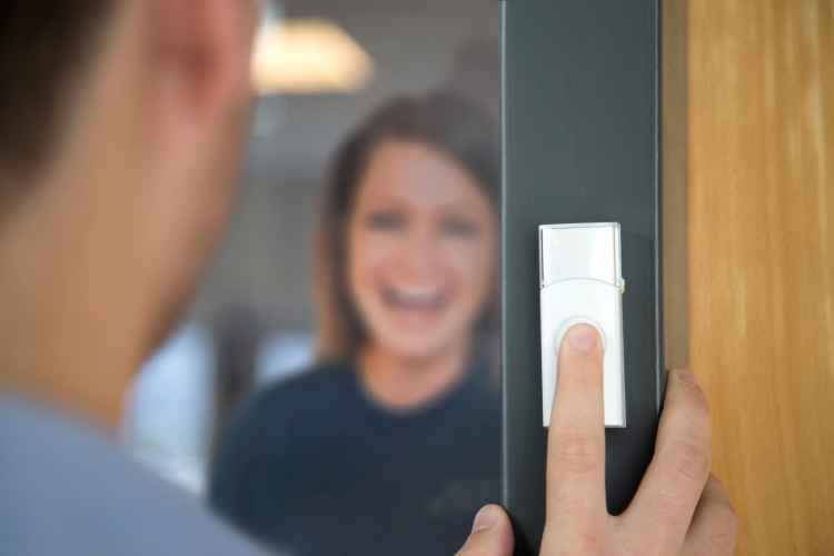 Alecto Trådlös dörrklocka Vit