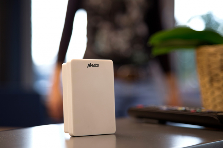 Alecto Trådlös dörrklocka Vit