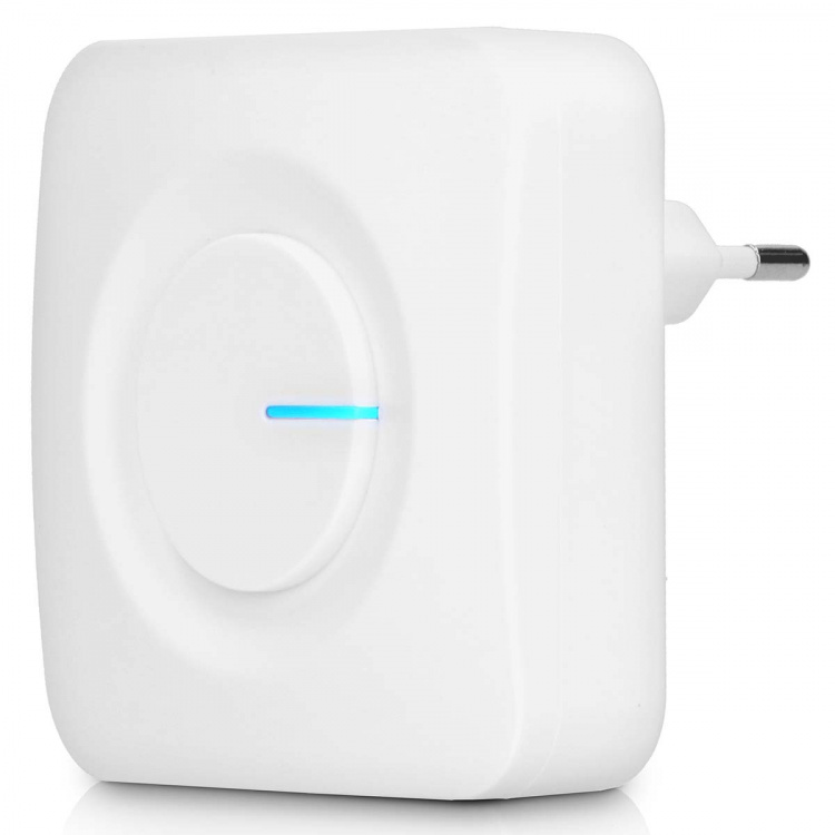 Alecto Batterifri dörrklocka Vit