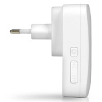 Alecto Batterifri dörrklocka Vit