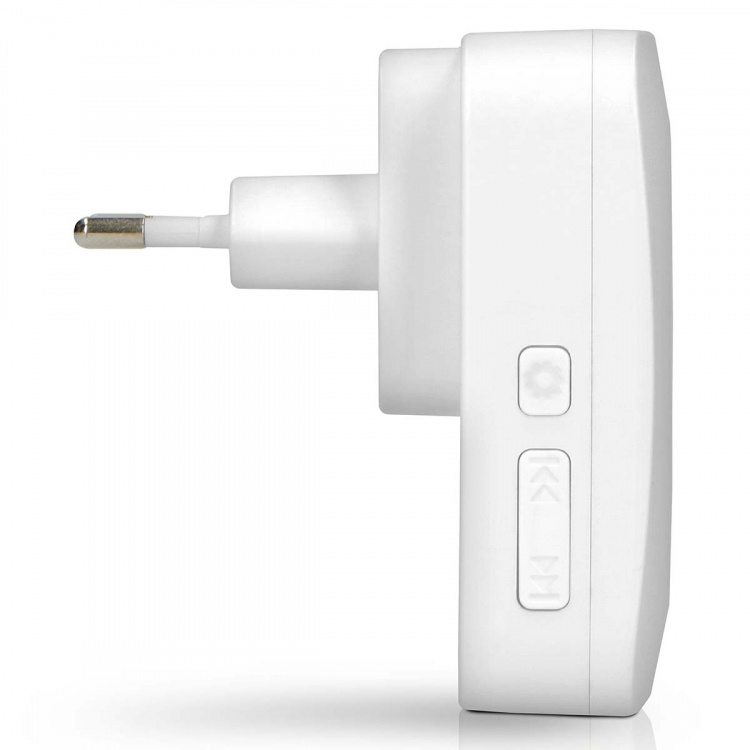 Alecto Batterifri dörrklocka Vit