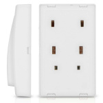 Alecto Batterifri dörrklocka Vit