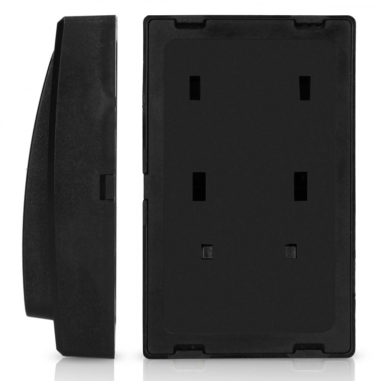 Alecto Trådlös kinetisk dörrklocka Svart Alecto Trådlös kinetisk dörrklocka Svart