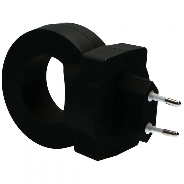 Alecto Uppladdningsbar LED-ficklampa Svart