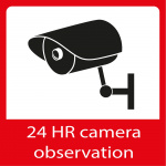 Alecto Fönsterklistermärken kameraövervakning 5x Alecto Fönsterklistermärken kameraövervakning 5x