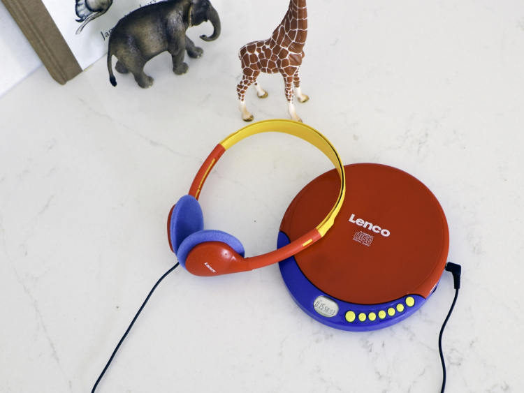 Lenco CD-spelare för barn med uppladdningsbart batteri Lenco CD-spelare för barn med uppladdningsbart batteri