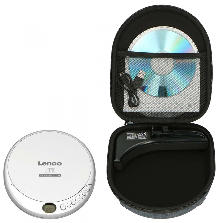 Lenco Discman med väska/powerbank (Sealen) Lenco Discman med väska/powerbank (Sealen)