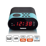 Lenco Klockradio Blå