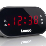 Lenco Klockradio Vit Lenco Klockradio Vit