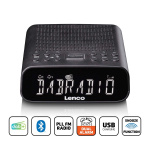 Lenco DAB-FM klockradio med Bluetooth® Lenco DAB-FM klockradio med Bluetooth®