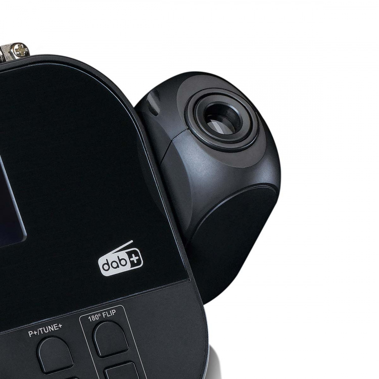 Lenco DAB+, FM-klockradio med projektion Lenco DAB+, FM-klockradio med projektion