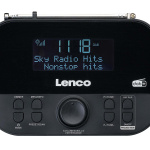 Lenco DAB+, FM-klockradio med projektion Lenco DAB+, FM-klockradio med projektion