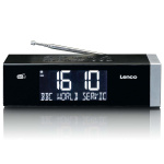 Lenco DAB+ FM-klockradio med Bluetooth Lenco DAB+ FM-klockradio med Bluetooth