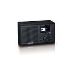 Lenco Mono DAB+ FM-radio med Bluetooth® Svart Lenco Mono DAB+ FM-radio med Bluetooth® Svart
