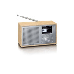 Lenco Mono DAB+ FM-radio med Bluetooth® Wood Lenco Mono DAB+ FM-radio med Bluetooth® Wood