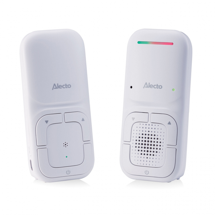 Alecto Modern Full Eco audio babyvakt med kristallklar DECT-ljudkvalitet och lång standbytid Vit Alecto Modern Full Eco audio babyvakt med kristallklar DECT-ljudkvalitet och lång standbytid Vit