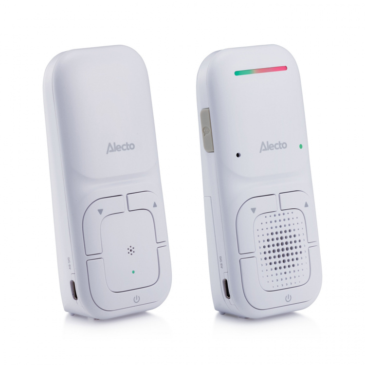 Alecto Modern Full Eco audio babyvakt med kristallklar DECT-ljudkvalitet och lång standbytid Vit Alecto Modern Full Eco audio babyvakt med kristallklar DECT-ljudkvalitet och lång standbytid Vit