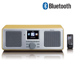 Lenco Internetradio WIFI FM Bluetooth® USB Trä Lenco Internetradio WIFI FM Bluetooth® USB Trä