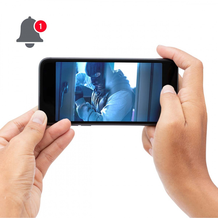 Alecto Wi-Fi-kamera för inomhusbruk Vit Alecto Wi-Fi-kamera för inomhusbruk Vit