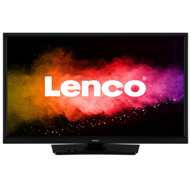 Lenco 24 tums Smart HD LED TV Bluetooth® DVD-spelare 12V Svart
