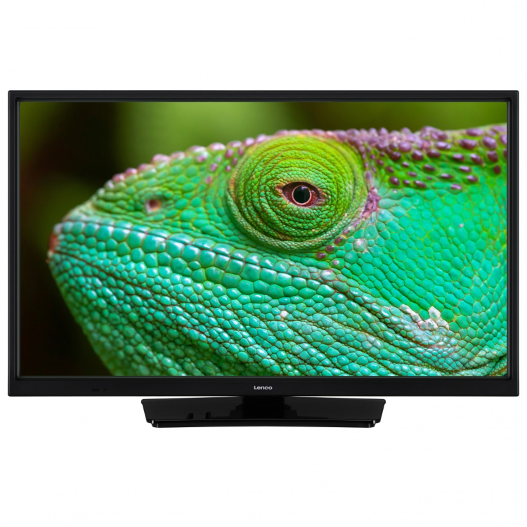 Lenco 24 tums Smart HD LED TV Bluetooth® DVD-spelare 12V Svart
