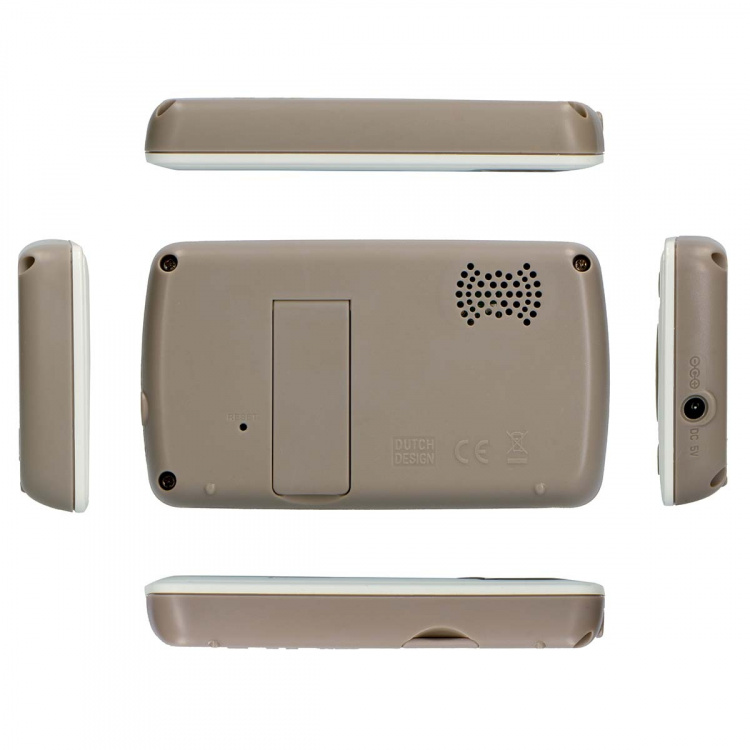 Alecto Videomonitor 2,4 tums färgdisplay Vit / Taupe Alecto Videomonitor 2,4 tums färgdisplay Vit / Taupe