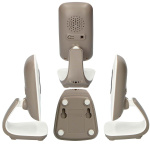 Alecto Videomonitor 2,4 tums färgdisplay Vit / Taupe Alecto Videomonitor 2,4 tums färgdisplay Vit / Taupe