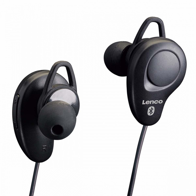 Lenco Trådlöst in-ear-headset Svart