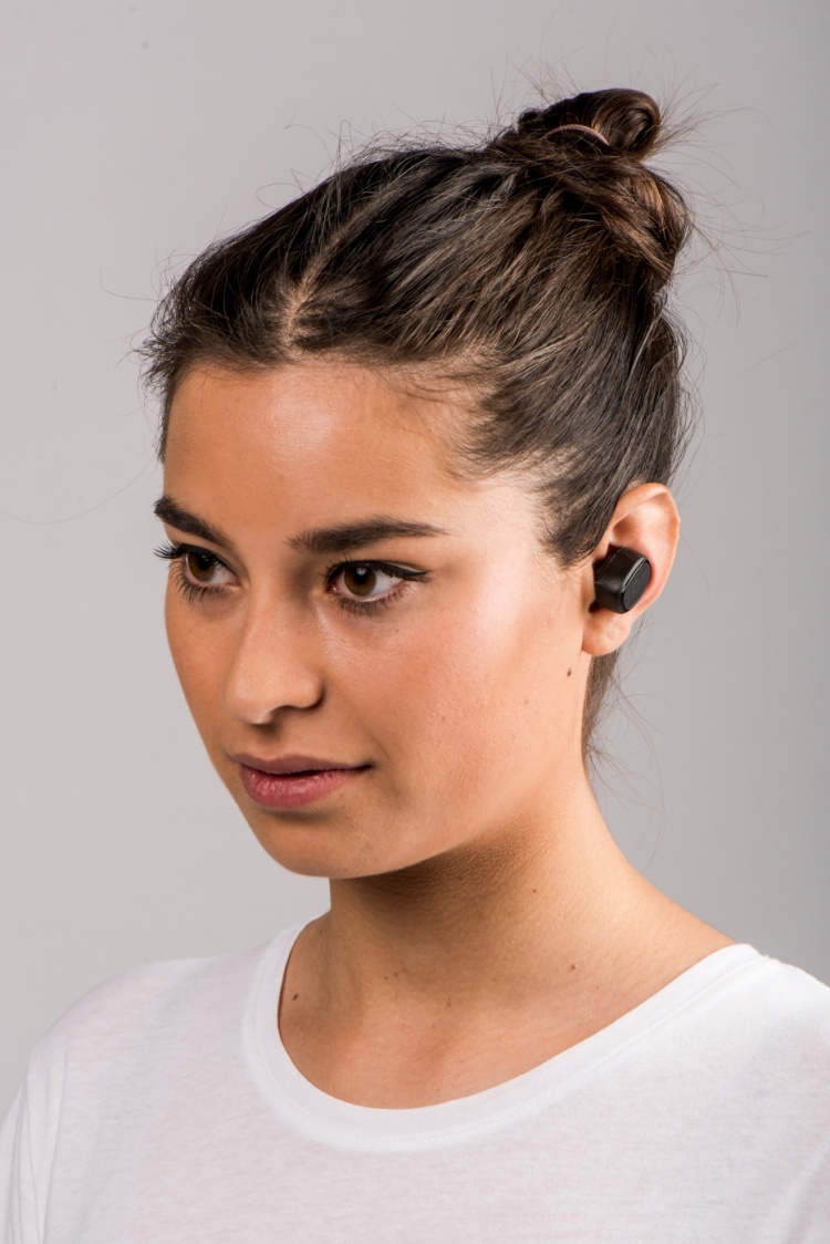 Lenco Bluetooth® Headset Vattentätt In-Ear Docking Svart