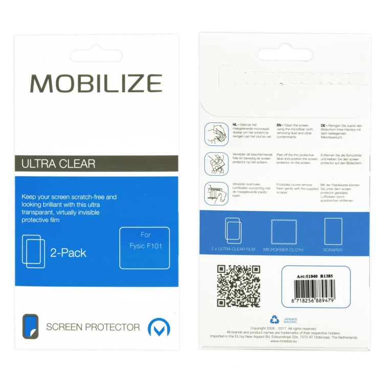 Fysic Skärmskydd för Fysic smartphone F101