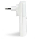 Fysic Trådlös dörrklocka med blinkande ljus Vit Fysic Trådlös dörrklocka med blinkande ljus Vit