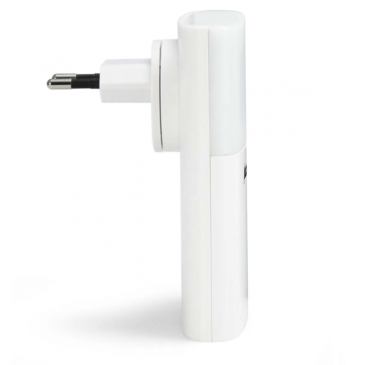 Fysic Trådlös dörrklocka med blinkande ljus Vit Fysic Trådlös dörrklocka med blinkande ljus Vit