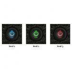 Fysic Trådlös värmedyna för vänster knä