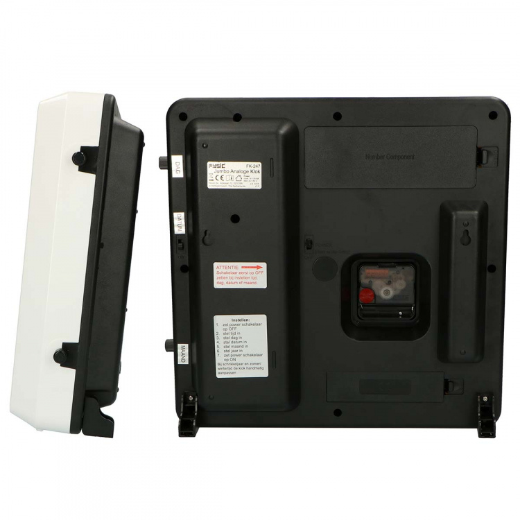 Fysic Stor tysk analog klocka Fysic Stor tysk analog klocka