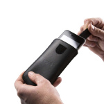 Fysic Leather cover for FMA-5000, black Fysic Leather cover for FMA-5000, black