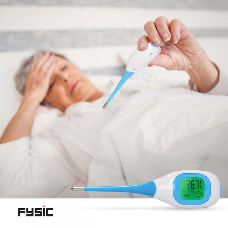 Fysic Termometer med stor upplyst display Fysic Termometer med stor upplyst display