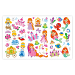 Lenco Vikbara Bluetooth®-hörlurar för barn Rosa