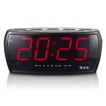 ICES FM-klockradio med jumbodisplay ICES FM-klockradio med jumbodisplay