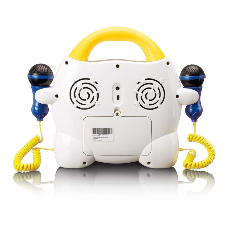 Lenco Bärbar karaoke-CD-spelare med Bluetooth® för barn Flerfärgad