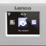 Lenco Internetradio för kök med FM White Lenco Internetradio för kök med FM White