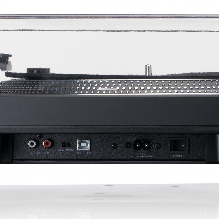 Lenco Direktdriven skivspelare med USB/PC-kodning Svart Lenco Direktdriven skivspelare med USB/PC-kodning Svart