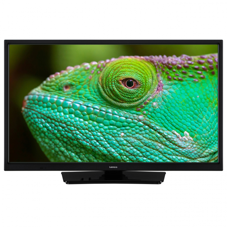 Lenco 24 tums HD LED-TV med DVB-T2 DVB-C DVB-S2 12V Svart Lenco 24 tums HD LED-TV med DVB-T2 DVB-C DVB-S2 12V Svart