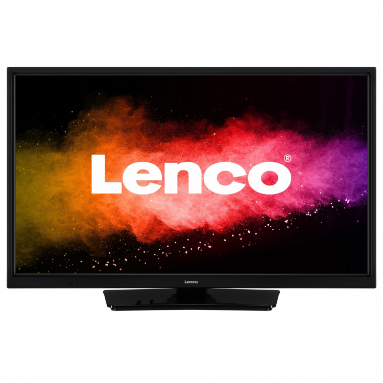 Lenco 24 tums HD LED-TV med DVB-T2 DVB-C DVB-S2 12V Svart Lenco 24 tums HD LED-TV med DVB-T2 DVB-C DVB-S2 12V Svart