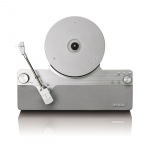 Lenco Helautomatisk vertikal skivspelare med inbyggda högtalare och Bluetooth® Silver Lenco Helautomatisk vertikal skivspelare med inbyggda högtalare och Bluetooth® Silver