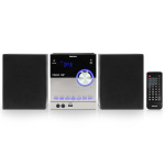 Lenco Mikroapparat med DAB+/FM/CD/Bluetooth® & USB-spelare - Svart Lenco Mikroapparat med DAB+/FM/CD/Bluetooth® & USB-spelare - Svart