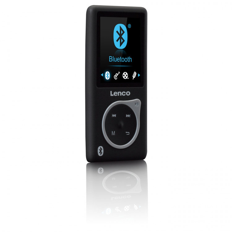 Lenco MP3/MP4-spelare med Bluetooth® Svart