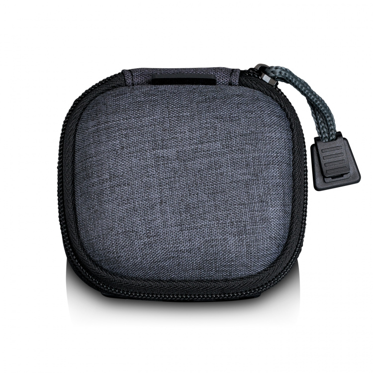 Lenco Fodral med inbyggd powerbank Grå