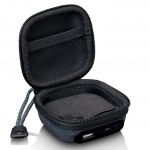 Lenco Fodral med inbyggd powerbank Grå