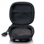 Lenco Fodral med inbyggd powerbank Grå